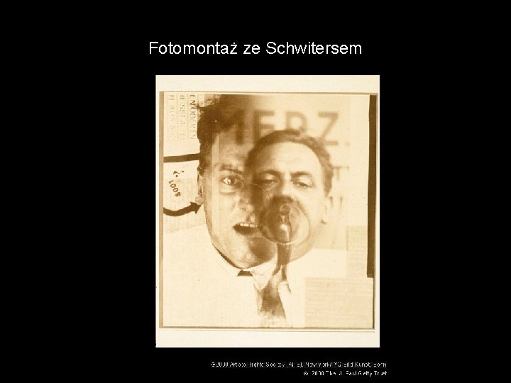 Fotomontaż ze Schwitersem 
