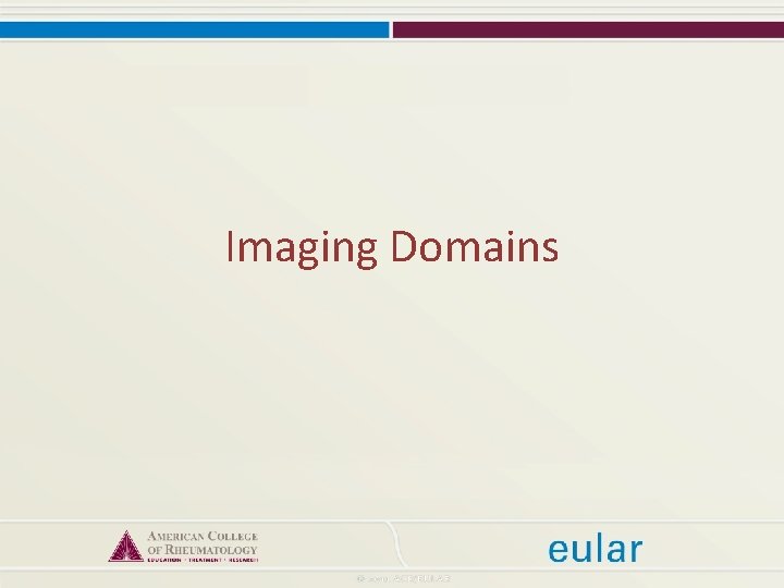 Imaging Domains 