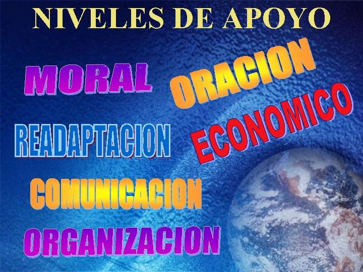 NIVELES DE APOYO 