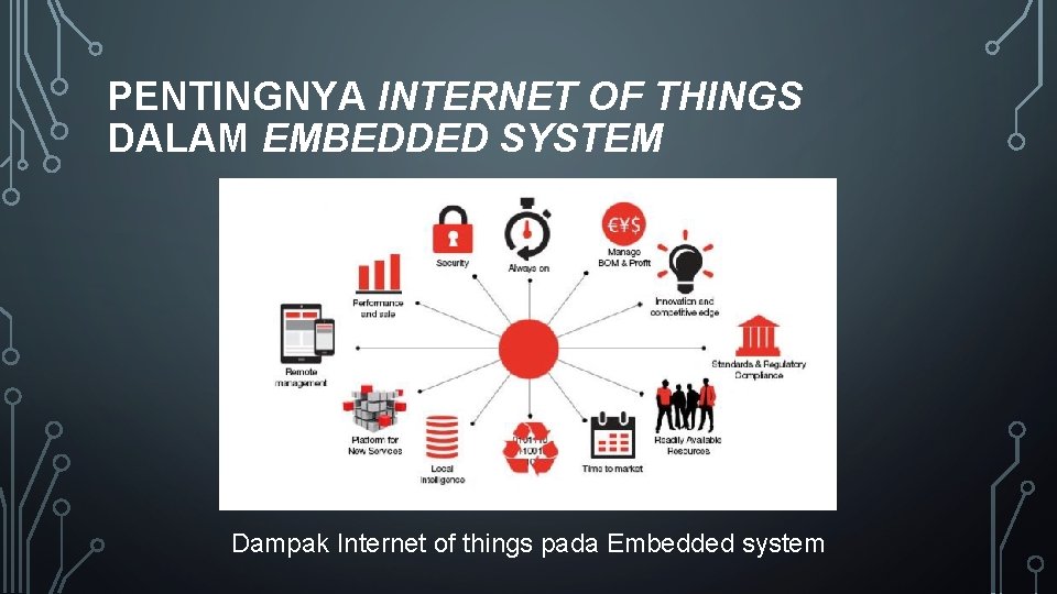 PENTINGNYA INTERNET OF THINGS DALAM EMBEDDED SYSTEM Dampak Internet of things pada Embedded system