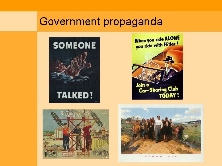 Government propaganda 