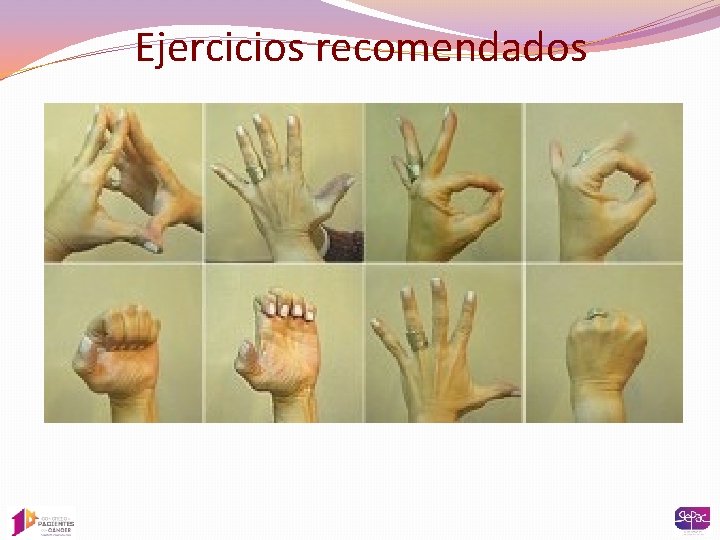 Ejercicios recomendados 