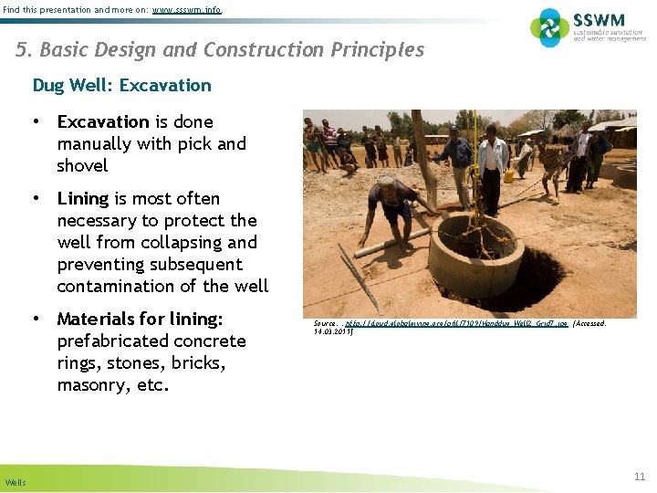 Find this presentation and more on: www. ssswm. info. 5. Basic Design and Construction