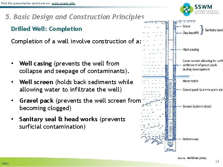 Find this presentation and more on: www. ssswm. info. 5. Basic Design and Construction