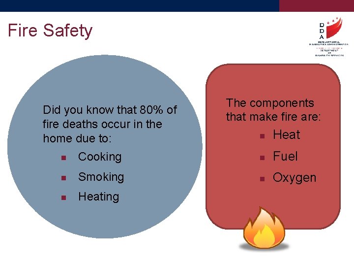 Fire Safety Did you know that 80% of fire deaths occur in the home