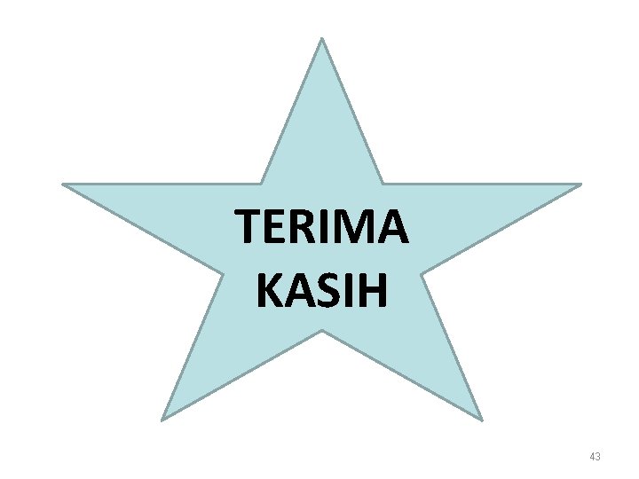 TERIMA KASIH 43 