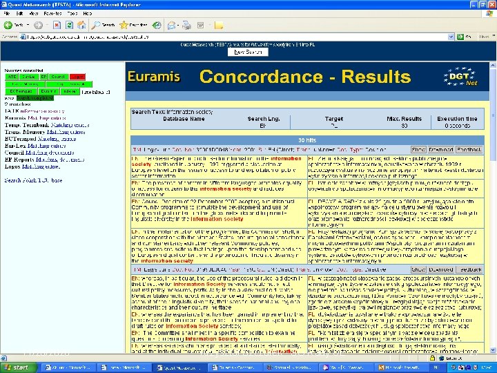 QUEST – metawyszukiwarka 11/23/2020 Krzysztof Szczurek - SG Rady UE 27 