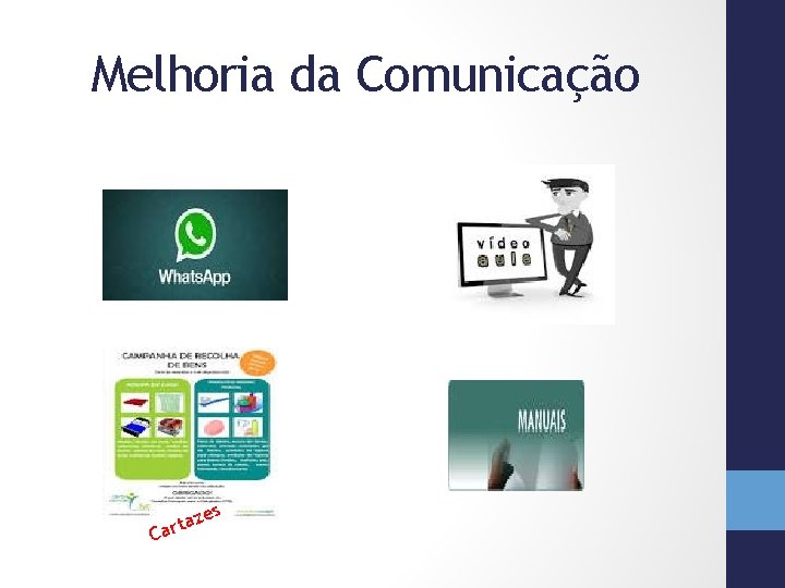Melhoria da Comunicação C es z a t ar 