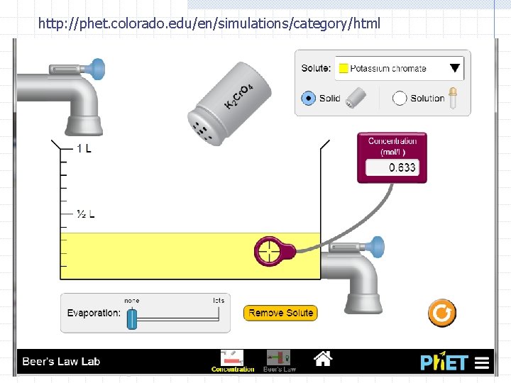 http: //phet. colorado. edu/en/simulations/category/html Example 