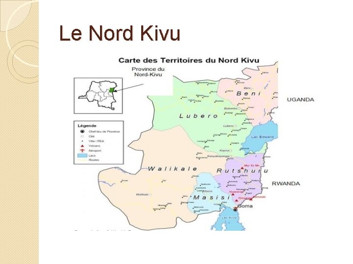 Le Nord Kivu 
