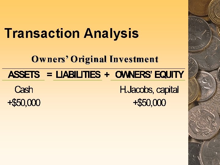 Transaction Analysis 