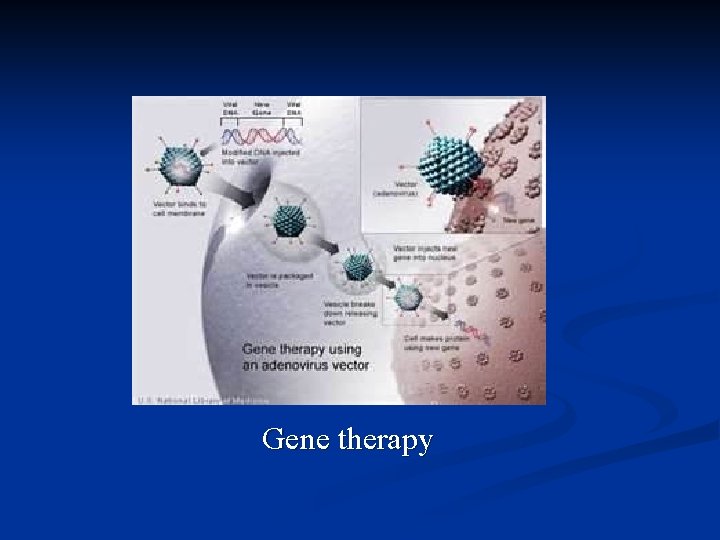 Gene therapy 