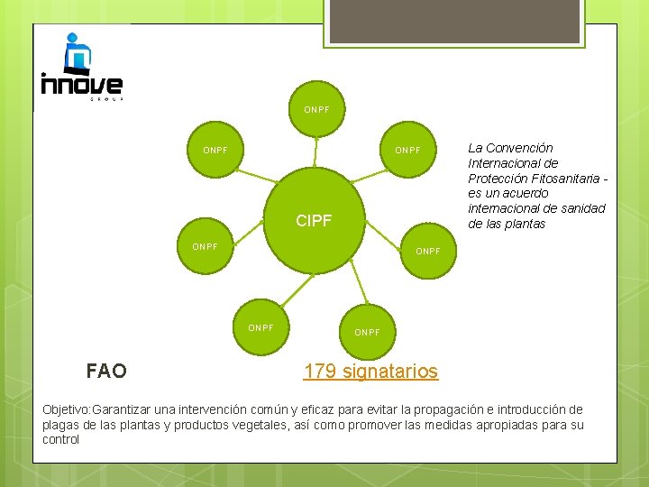 ONPF CIPF ONPF FAO La Convención Internacional de Protección Fitosanitaria es un acuerdo internacional