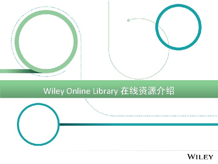 Wiley Online Library 在线资源介绍 