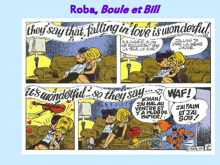 Roba, Boule et Bill 