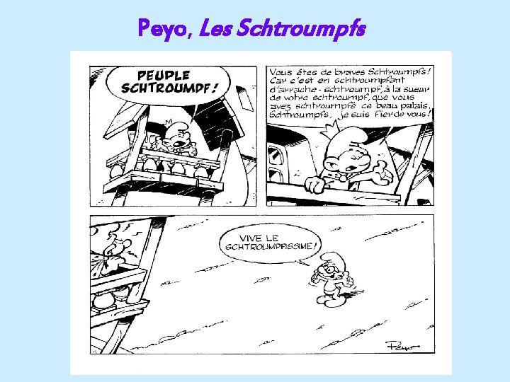 Peyo, Les Schtroumpfs 