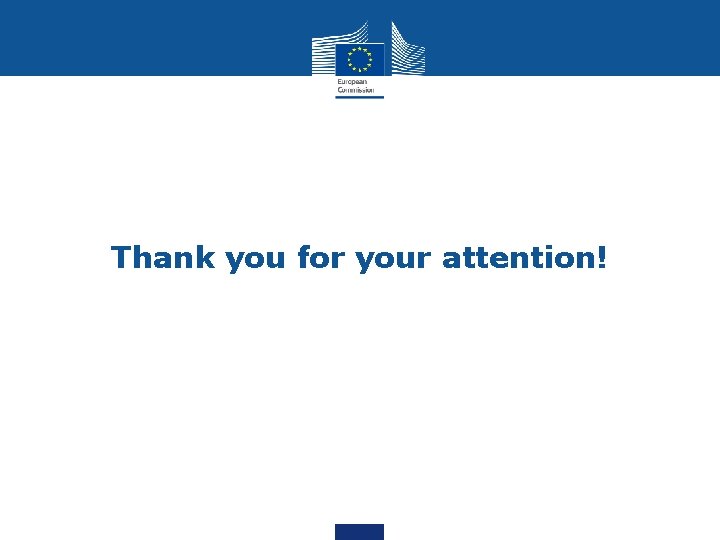 Thank you for your attention! 