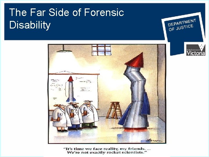 The Far Side of Forensic Disability 