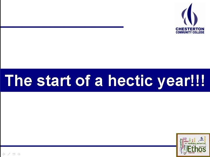 The start of a hectic year!!! 