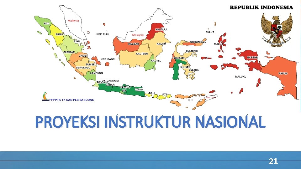 PROYEKSI INSTRUKTUR NASIONAL 21 