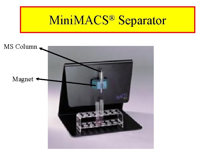® Mini. MACS MS Column Magnet Separator 