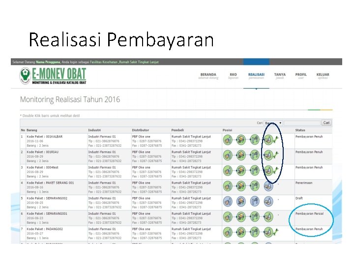 Realisasi Pembayaran 