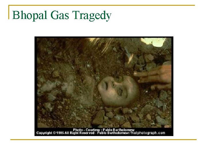 Bhopal Gas Tragedy 