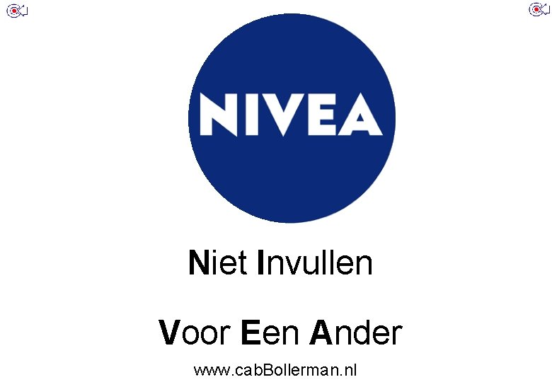 Niet Invullen Voor Een Ander www. cab. Bollerman. nl 