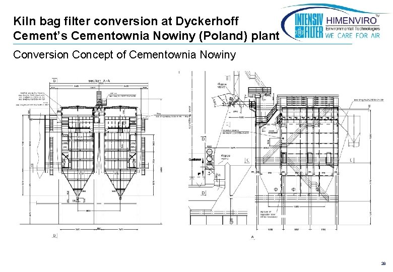 Kiln bag filter conversion at Dyckerhoff Cement’s Cementownia Nowiny (Poland) plant Conversion Concept of