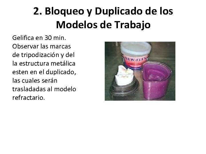 2. Bloqueo y Duplicado de los Modelos de Trabajo Gelifica en 30 min. Observar