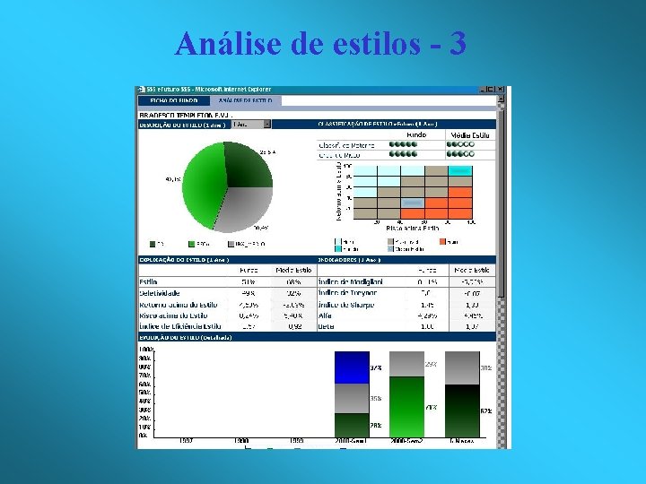 Análise de estilos - 3 