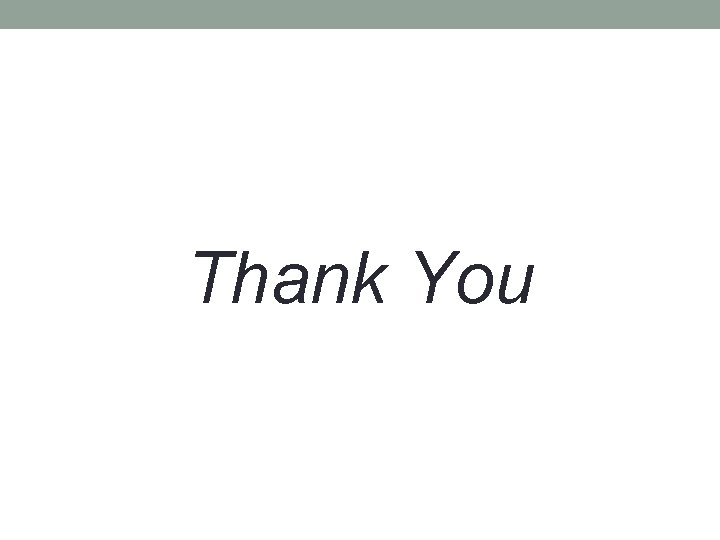 Thank You Thank You