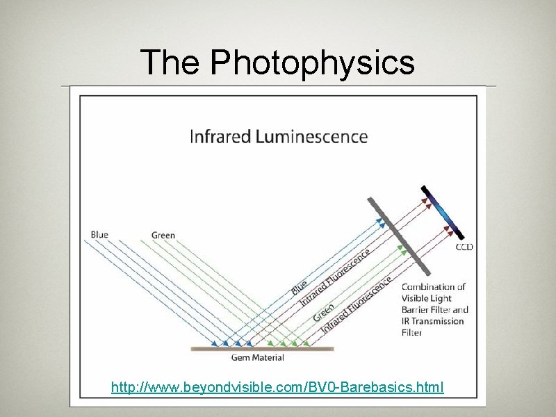 The Photophysics http: //www. beyondvisible. com/BV 0 -Barebasics. html 