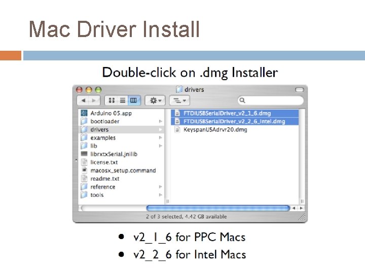 Mac Driver Install 