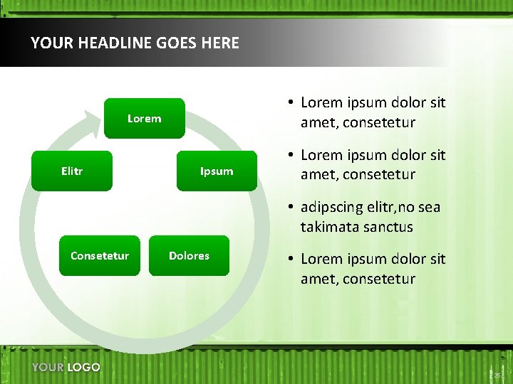 YOUR HEADLINE GOES HERE • Lorem ipsum dolor sit amet, consetetur Lorem Elitr Ipsum