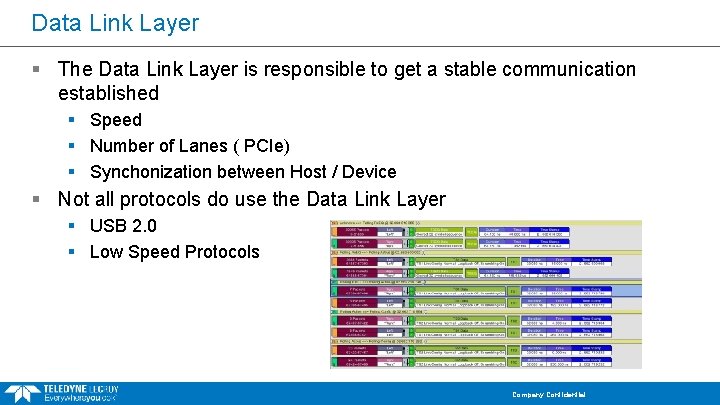 Data Link Layer § The Data Link Layer is responsible to get a stable Data Link Layer § The Data Link Layer is responsible to get a stable