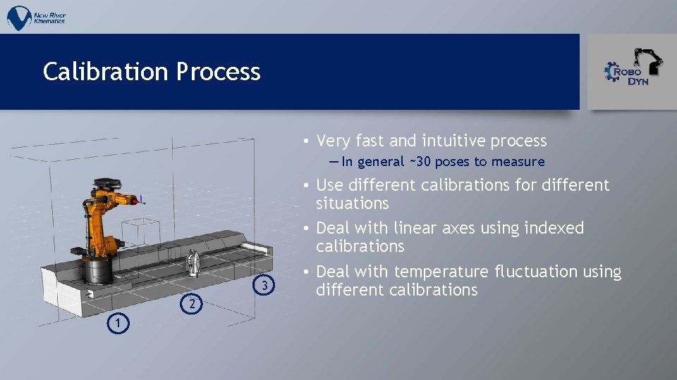 Calibration Process • Very fast and intuitive process ― In general ~30 poses to