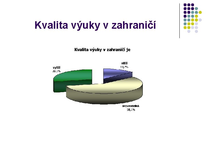 Kvalita výuky v zahraničí 