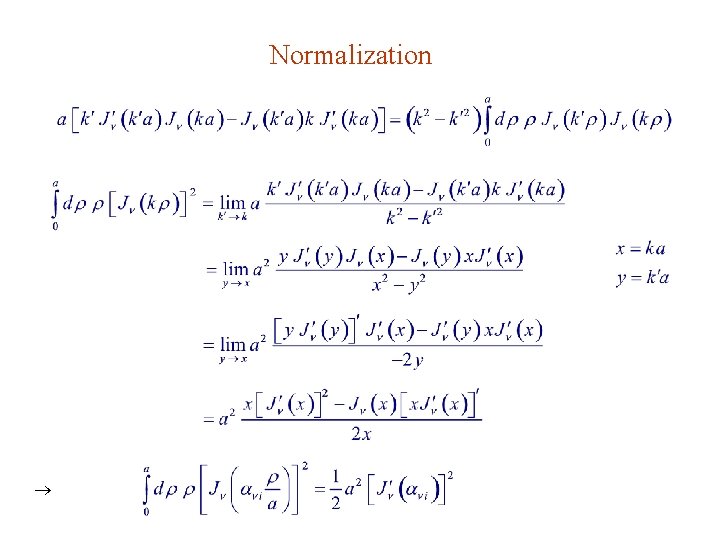 Normalization Normalization