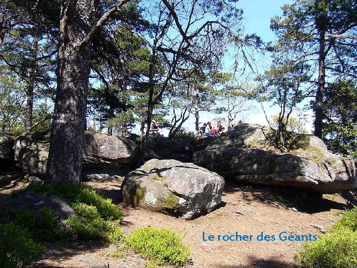 Le rocher des Géants 