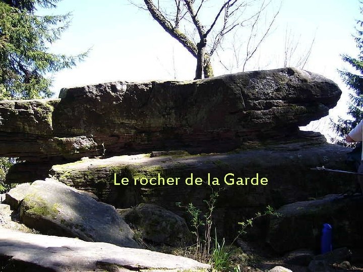 Le rocher de la Garde 