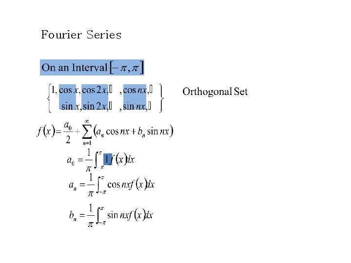 Fourier Series 