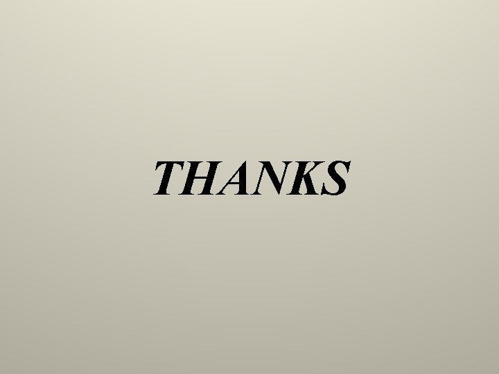 THANKS 