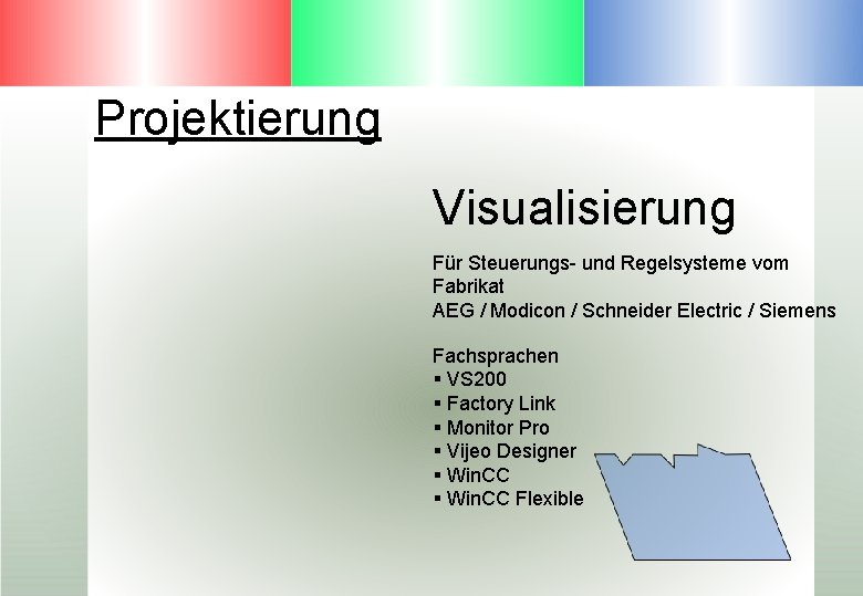 Projektierung Visualisierung Für Steuerungs- und Regelsysteme vom Fabrikat AEG / Modicon / Schneider Electric