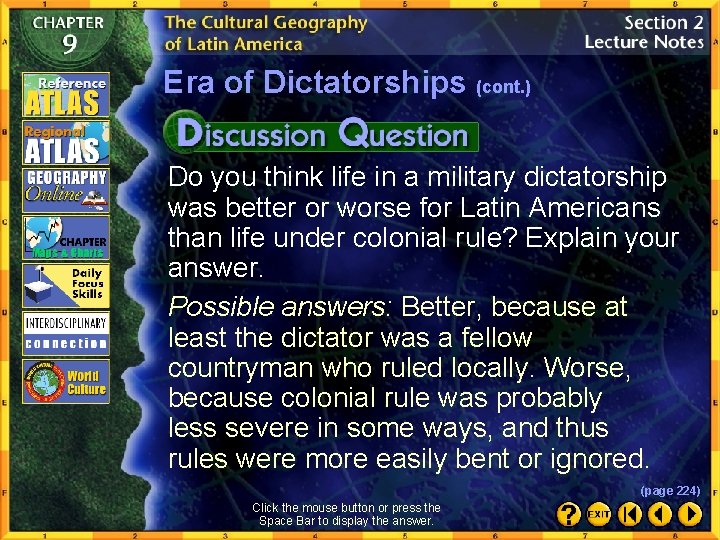 Era of Dictatorships (cont. ) Do you think life in a military dictatorship was