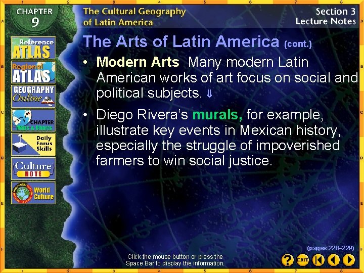 The Arts of Latin America (cont. ) • Modern Arts Many modern Latin American