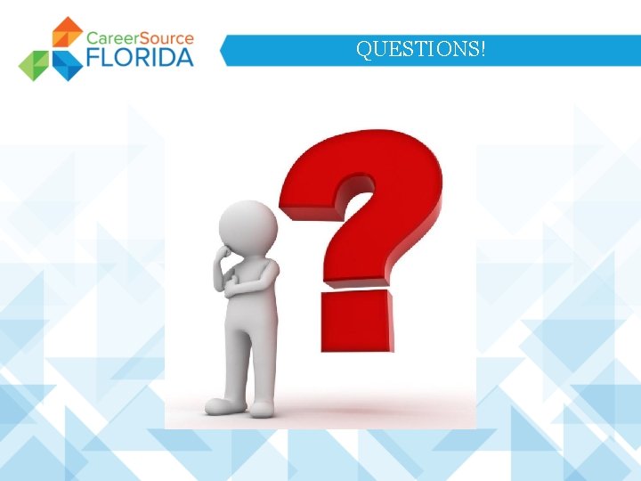 QUESTIONS! QUESTIONS!