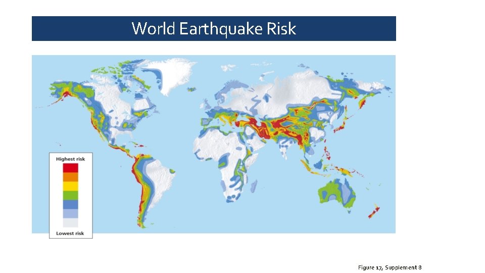 World Earthquake Risk Figure 17, Supplement 8 