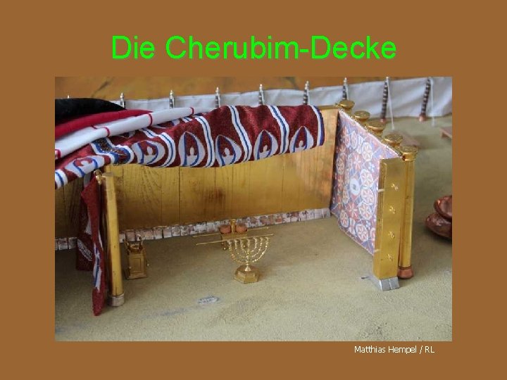 Die Cherubim-Decke Matthias Hempel / RL 