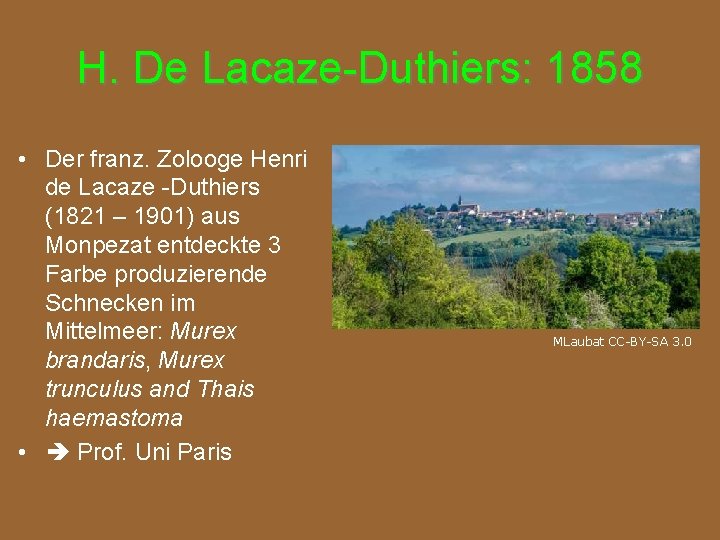 H. De Lacaze-Duthiers: 1858 • Der franz. Zolooge Henri de Lacaze -Duthiers (1821 –